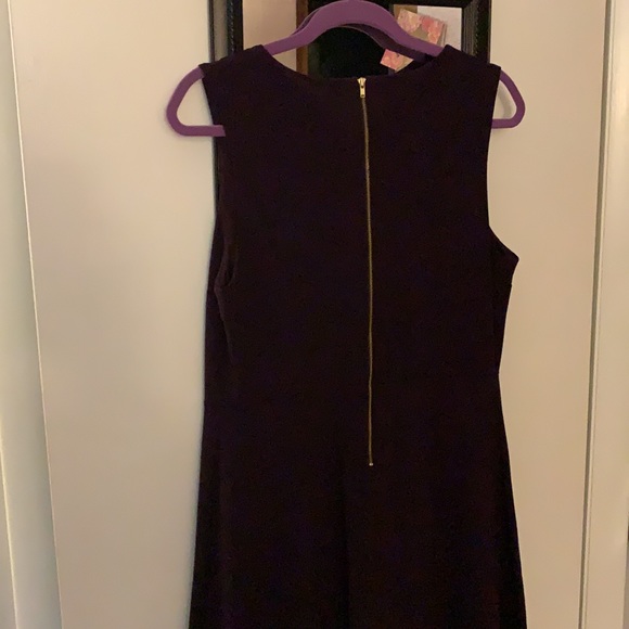 Deep purple cocktail dress - Picture 4 of 4